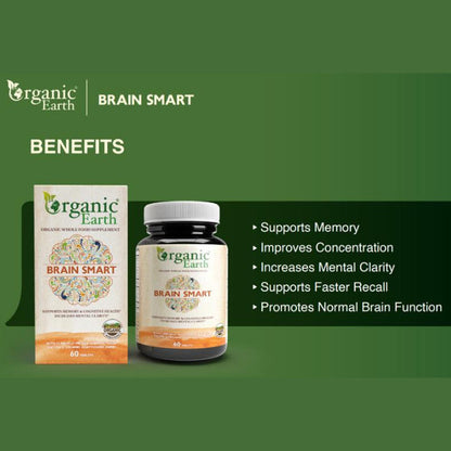 Organic Earth Brain Smart Tablets 60s