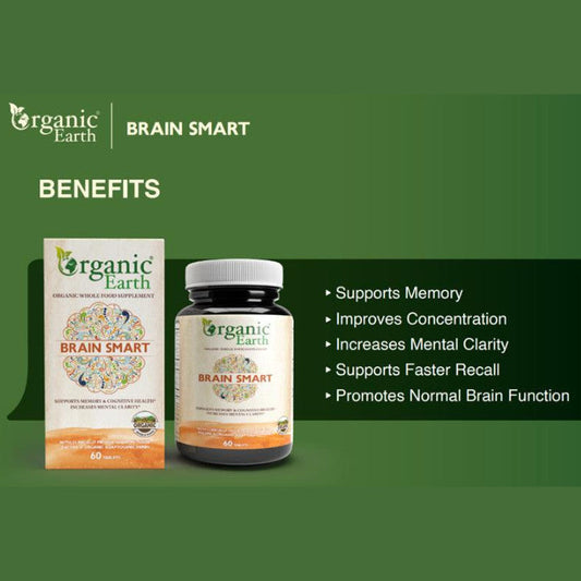Organic Earth Brain Smart Tablets 60s