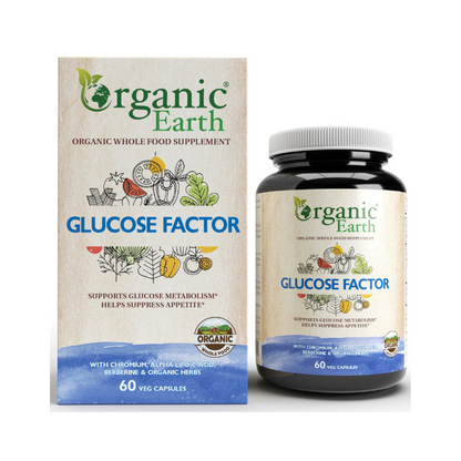 Organic Earth Glucose Factor V-Capsules 60s