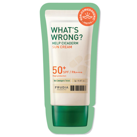 Frudia What'S Wrong Help Cicaderm (SPF50) Sun Cream - 50g Frudia