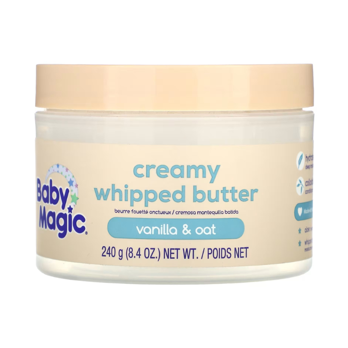 Baby Magic Vanilla Oat Creamy Whipped Butter - 240g Baby Magic