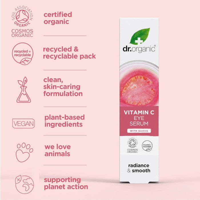 Dr.Organic Guava Vitamin C Eye Serum - 15ml Dr.Organic