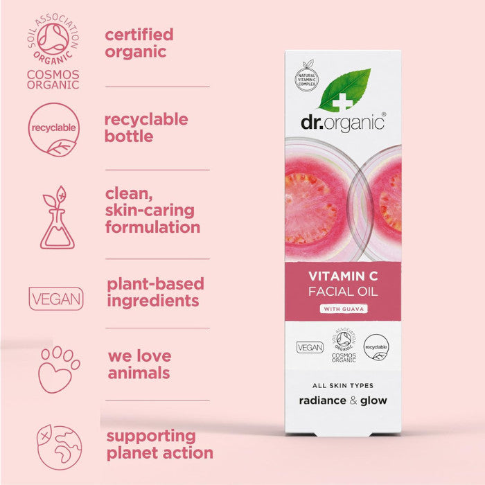 Dr.Organic Guava Vitamin C Facial Serum - 30ml Dr.Organic