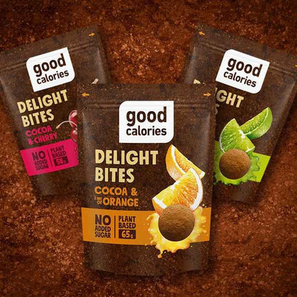 Good Calories Cocoa & Hint of Lime Delight Bites – 65g