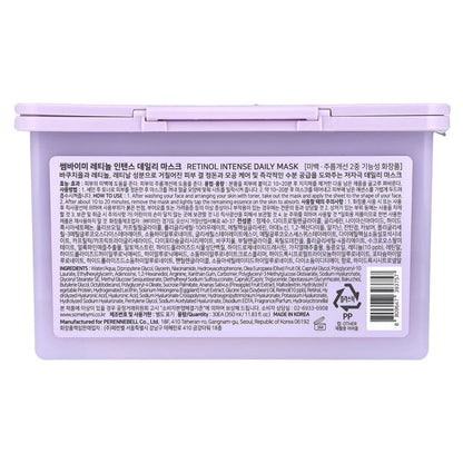 Some By Mi Retinol Intense Daily Sheet Mask - 30s Some By Mi