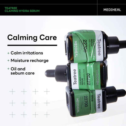 Mediheal Teatree Calming Hydra, Refreshing, Lightweight Hydrating Serum - 40ml