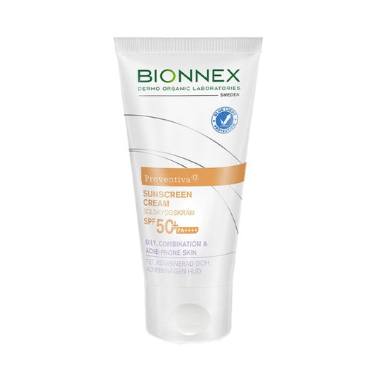 Bionnex Preventiva Sunscreen (SPF 50+) for Oily, Combination and Acne-Prone Skin, Mattifying Protection - 50ml Bionnex