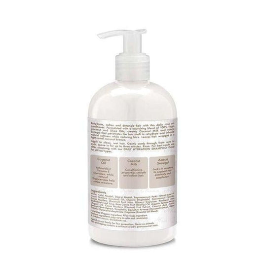 Shea Moisture 100% Virgin Coconut Oil Daily Hydration Conditioner Nourish and Detangle 384ml Shea Moisture
