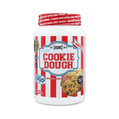 Adonis Gear Cookie Dough Choco Chip Cookie, Casein Protein, Slow Digesting, Limited Edition, 1kg Adonis