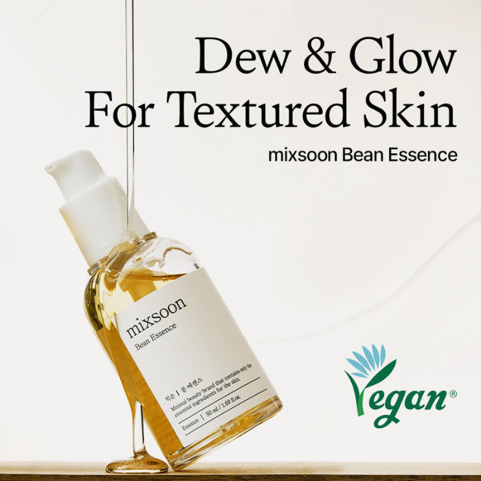 Mixsoon Bean Hydrating and Exfoliating Essence for Smooth, Radiant, Textured Skin - 30ml Mixsoon
