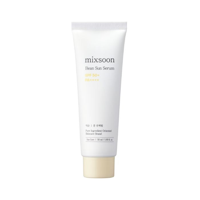 Mixsoon Bean Sun Serum (SPF50+) Lightweight Hydrating Protection with Fermented Soybean Extract - 50ml Mixsoon