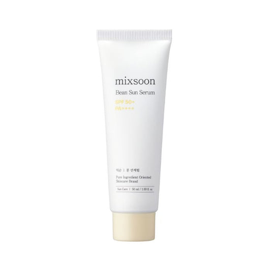 Mixsoon Bean Sun Serum (SPF50+) Lightweight Hydrating Protection with Fermented Soybean Extract - 50ml Mixsoon
