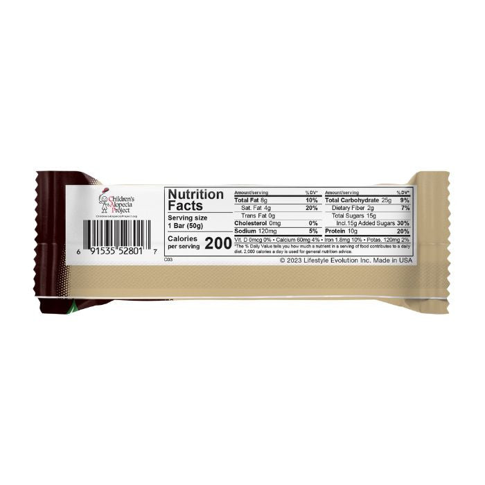 NuGo Dark Chocolate Coconut Bar 50g, 10g Vegan Protein, Gluten Free, Non-GMO, Pack of 12 pcs NuGo