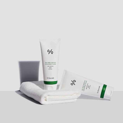 Dr. ceuracle tea tree purifine cleansing foam mild sub-acidic cleanser for sensitive skin 150ml