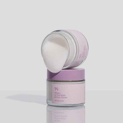 Dr. ceuracle vegan active berry lifting cream, firming moisturizer for elastic - 75g