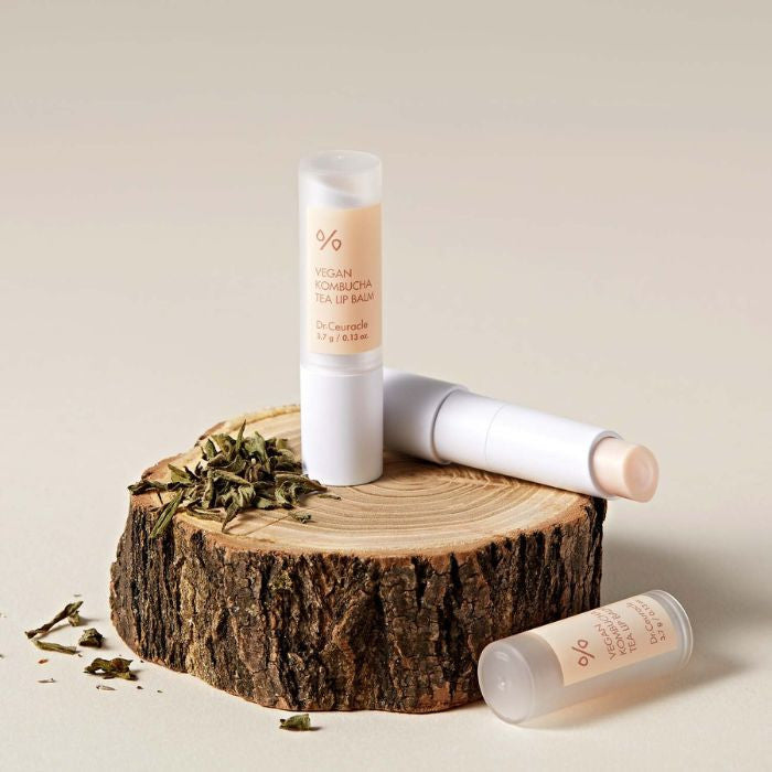 Dr. Ceuracle Vegan Kombucha Tea Lip Balm, Intensive Hydrating Repair for Dry Lips - 3. 7g Dr. Ceuracle