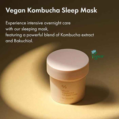 Dr. ceuracle vegan kombucha tea sleep mask, overnight hydration and skin renewal - 100g