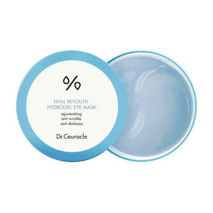 Dr. ceuracle hyal reyouth hydrogel eye mask 90g deep hydration and refreshing under-eye care 60pcs