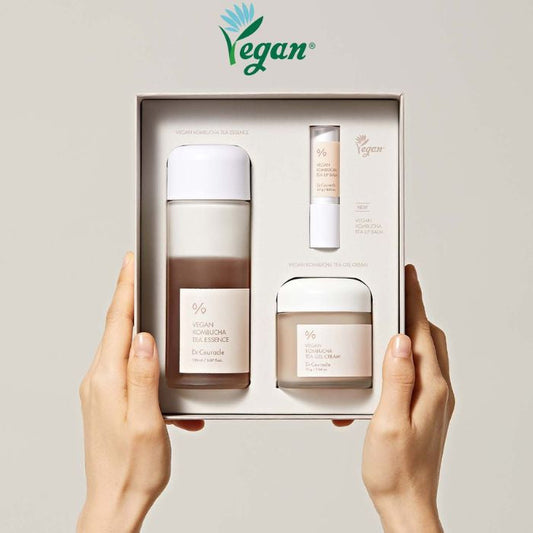 Dr. Ceuracle Vegan Kombucha Tea Special Set Deep Hydration and Nourishing Skincare Kit Dr. Ceuracle