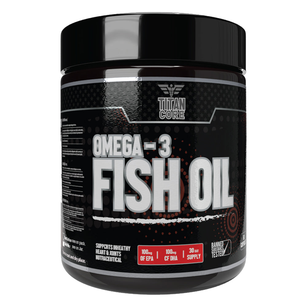 TitanCore Omega-3 Fish Oil - 60 Capsules TitanCore