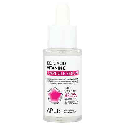 Aplb, kojic acid vitamin c ampoule serum , 1.35 fl oz (40 ml)