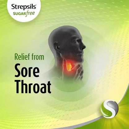 Strepsils Lemon Sugar Free Lozenges 36's Strepsils