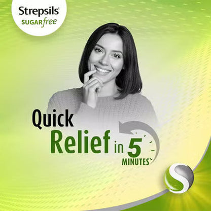 Strepsils Lemon Sugar Free Lozenges 36's Strepsils