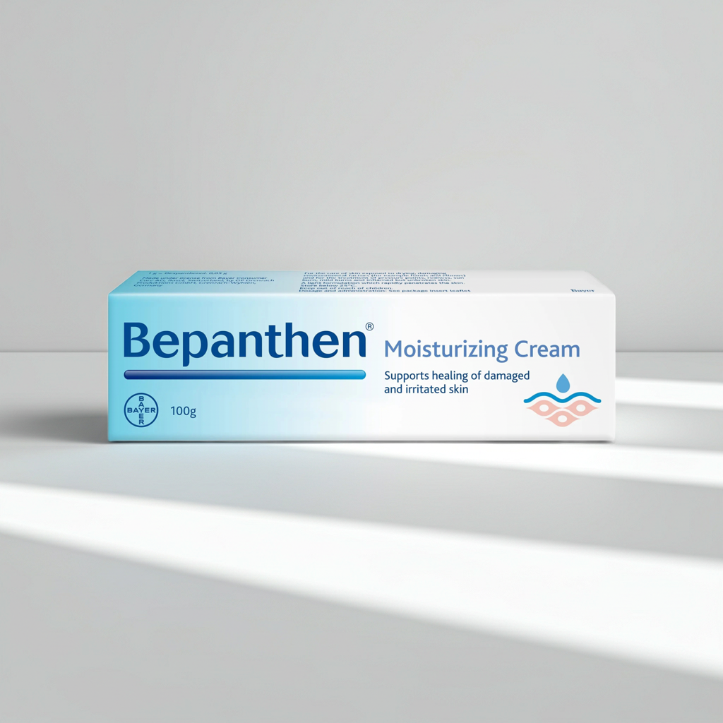 Bepanthen moisturizing cream for dry, damaged & irritated skin 100 g