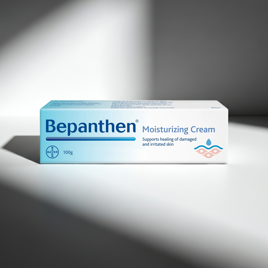 Bepanthen moisturizing cream for dry, damaged & irritated skin 100 g