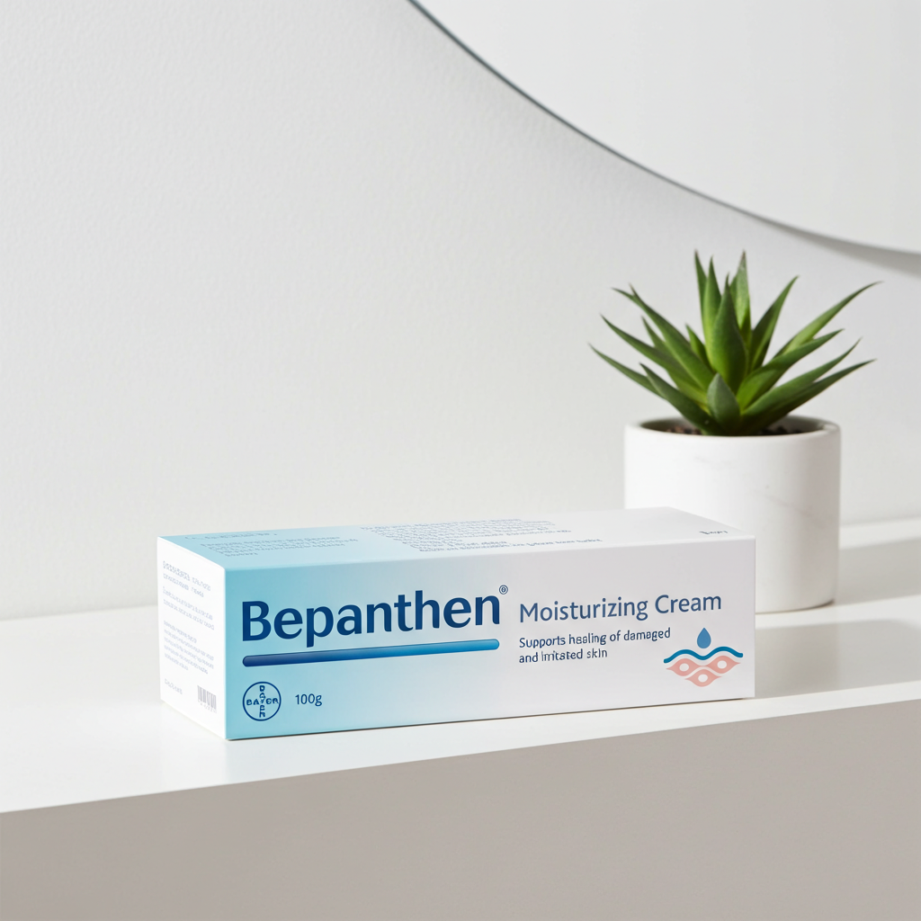 Bepanthen moisturizing cream for dry, damaged & irritated skin 100 g