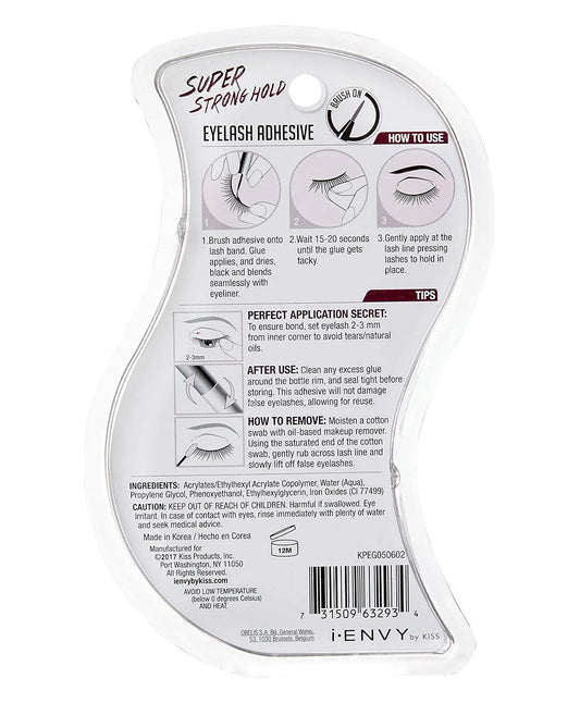 Kiss I, Envy Eyelash Adhesive Super Strong Hold www.plcgcc.com