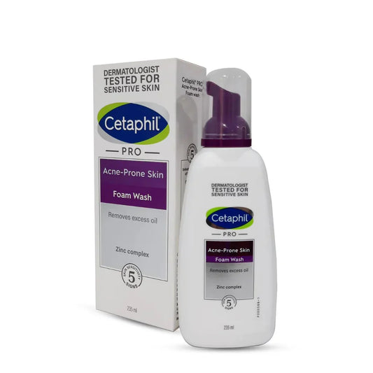 Cetaphil Pro Acne Prone Skin Foam Wash - 235 ml Cetaphil