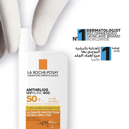 La Roche-Posay Anthelios UVMune 400 Invisible SPF50+ Sunscreen 50ml La Roche-Posay