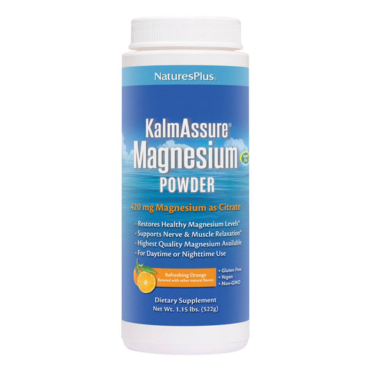 Natures Plus Kalm Assure Magnesium Powder 1.15 lb - (527g) Natures Plus
