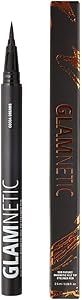 Glamnetic Magnetic Felt Tip Eyeliner - Cocoa Dreams | Soo Future! Brown Waterproof Liquid Liner Pen for Magnetic Eyelashes, Sweatproof, Paraben-Free