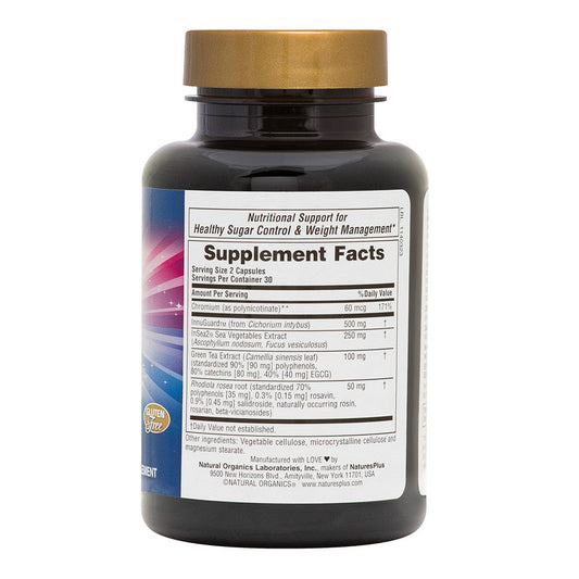 Natures Plus Sugar Armor Sugar Blocker - 60 Vegetarian capsules Natures Plus
