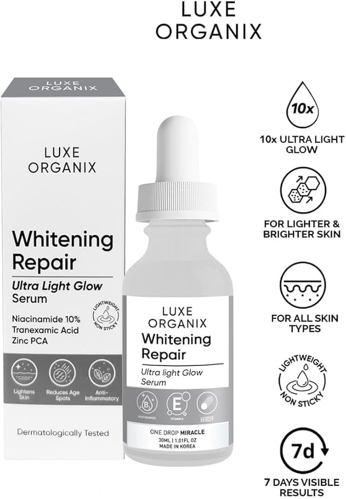 Luxe Organix Whitening Repair Niacinamide 10% Serum Luxe Organix