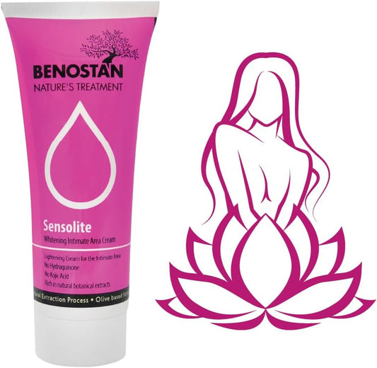 Benostan Sensolite Whitening Intimate Area Cream - 50ml BENOSTAN