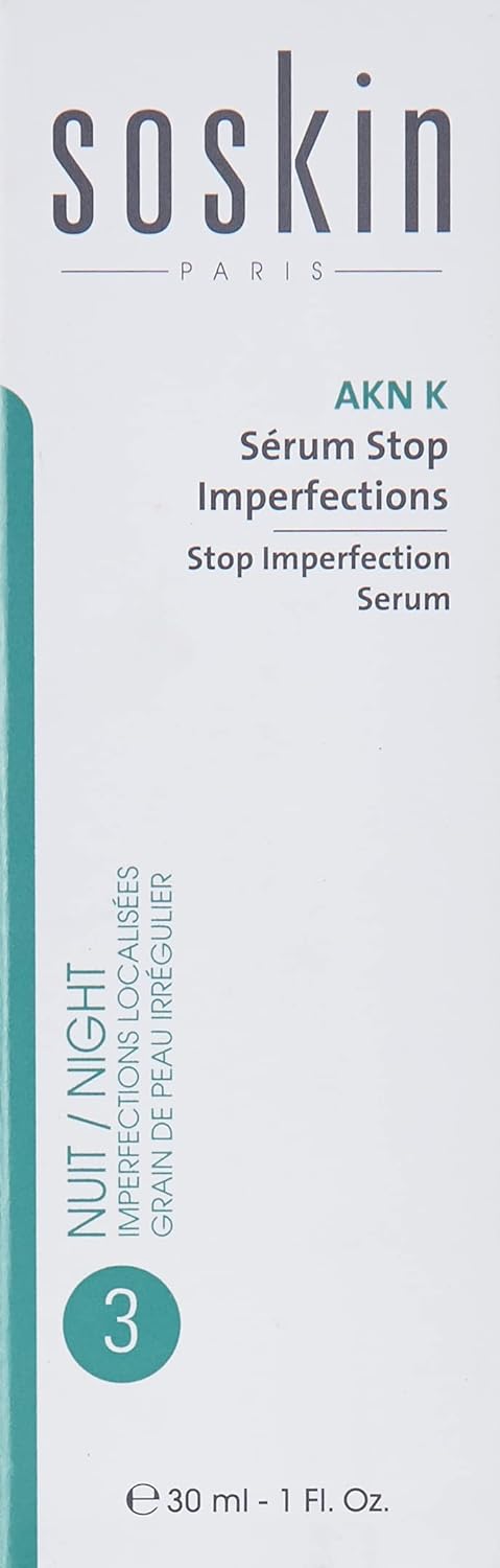 Soskin AKN Stop Imperfection Face Serum 15ml Soskin
