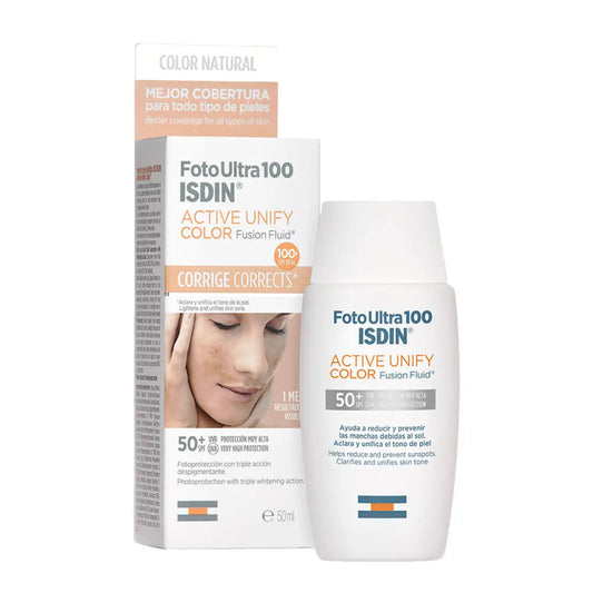 ISDIN FotoUltra 100 Active Unify Fusion Fluid Color SPF50+ 50ml Isdin