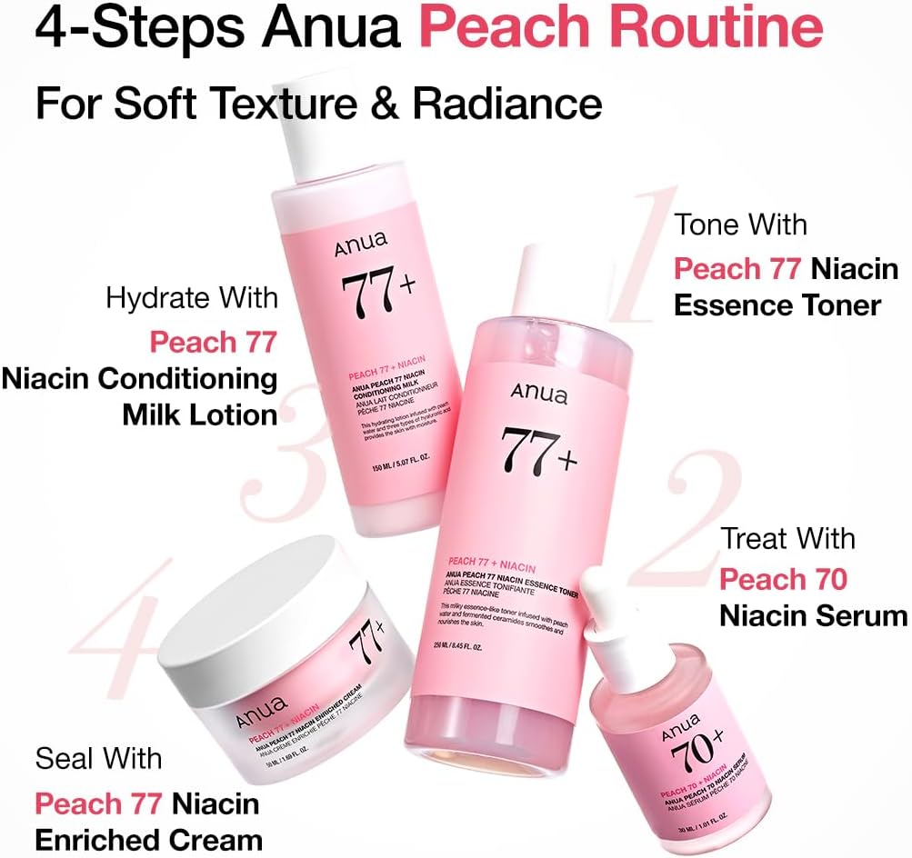 Anua Peach 77% Niacinamide Enriched Moisturizing Cream - 50ml Anua