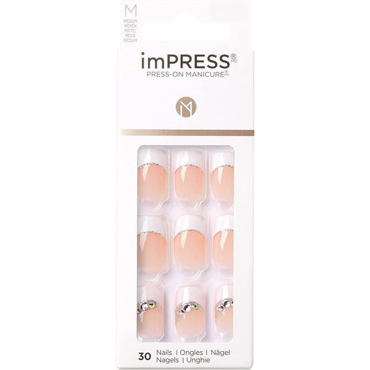KISS IMPRESS Medium Nails, I Think I, KIMM15C