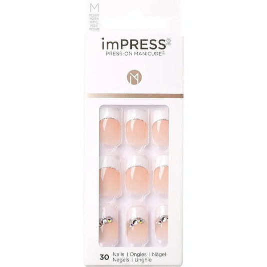 KISS IMPRESS Medium Nails, I Think I, KIMM15C KISS