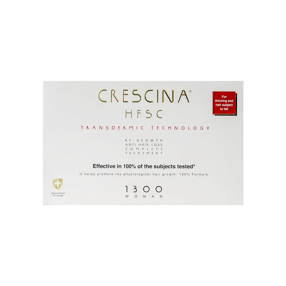 Crescina HFSC Transdermic Complete Treatment 1300 Women - 10+10 Vials