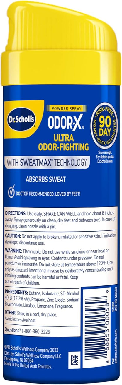 Dr. Scholl's Odor Destroyer Deodorant Spray - 133g Dr. Scholl's