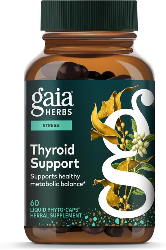Gaia Herbs Thyroid Support - 60 Capsules Gaia Herbs