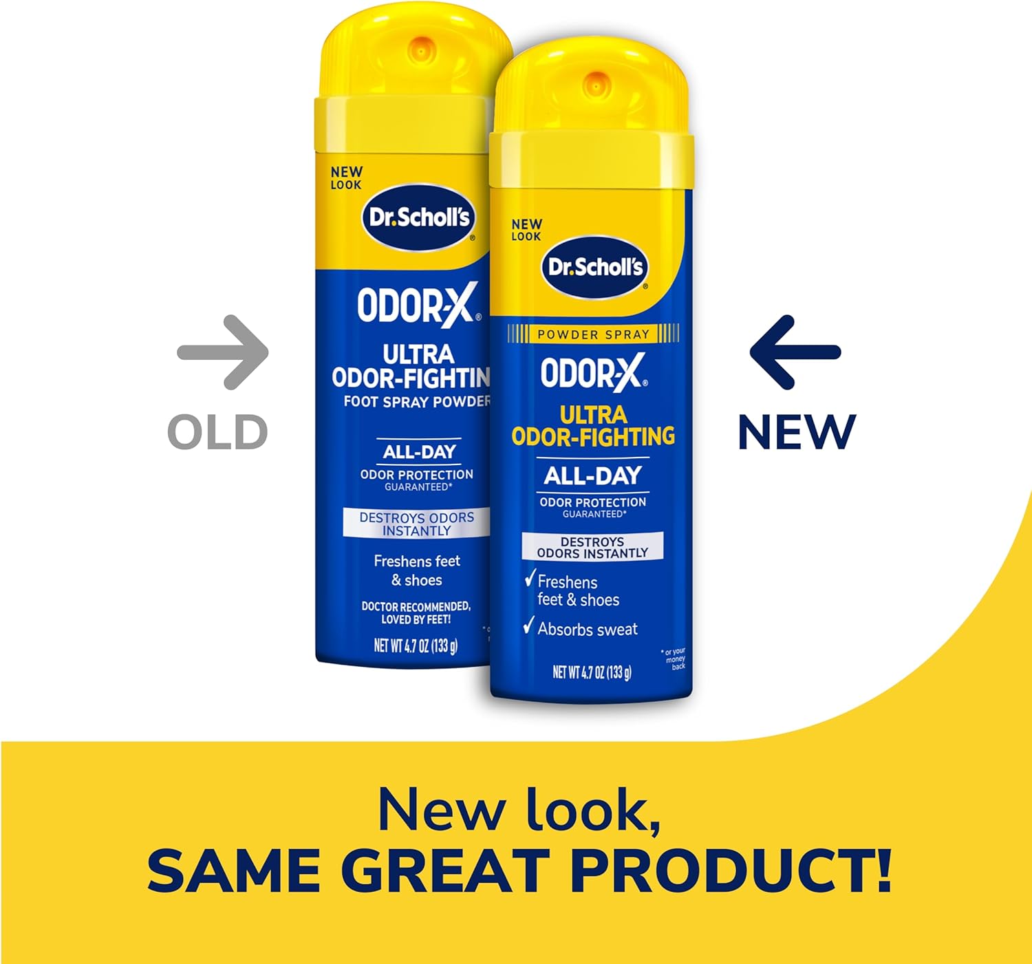Dr. Scholl's Odor Destroyer Deodorant Spray - 133g Dr. Scholl's