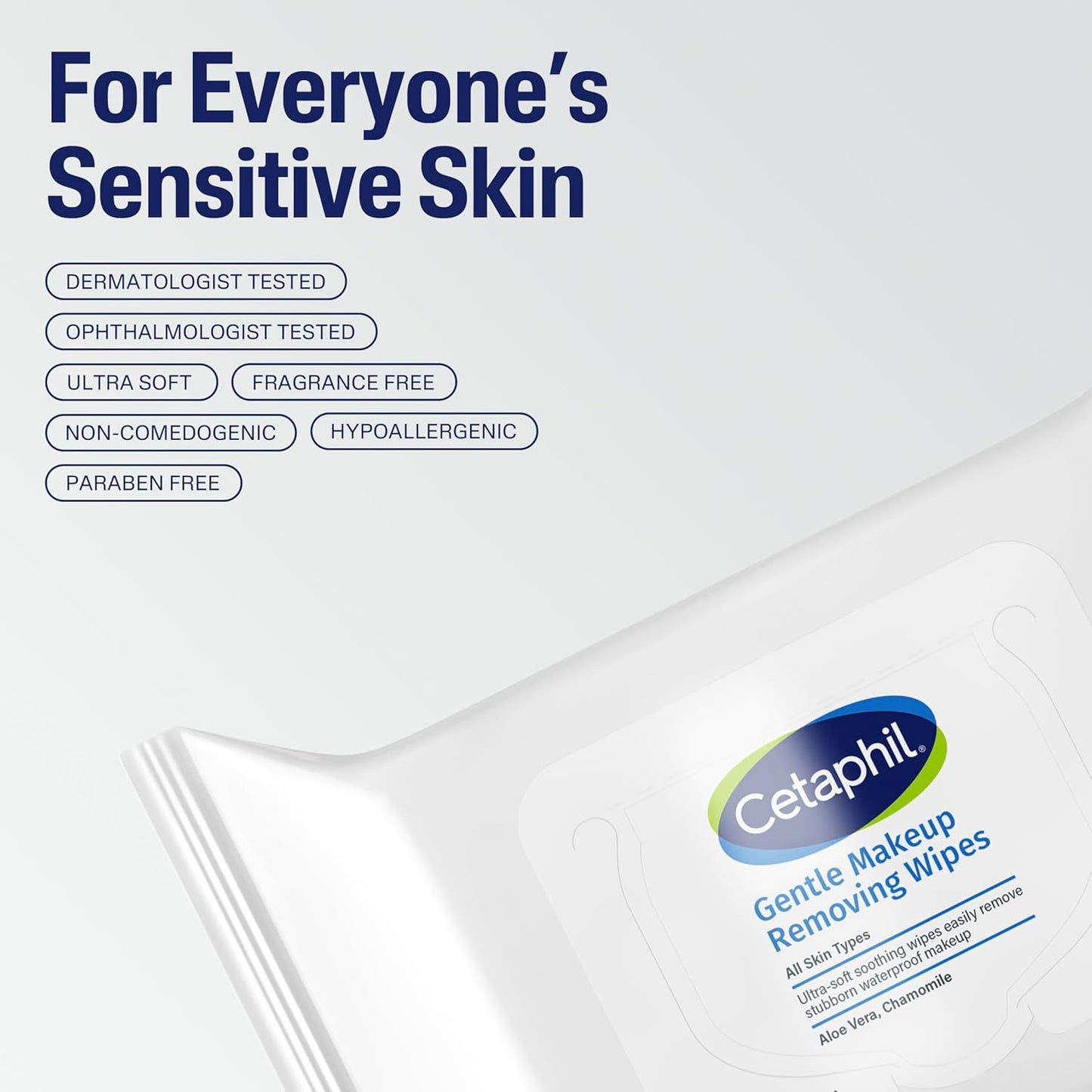 Cetaphil Gentle Makeup Removing Wipes - 25 towelettes Cetaphil