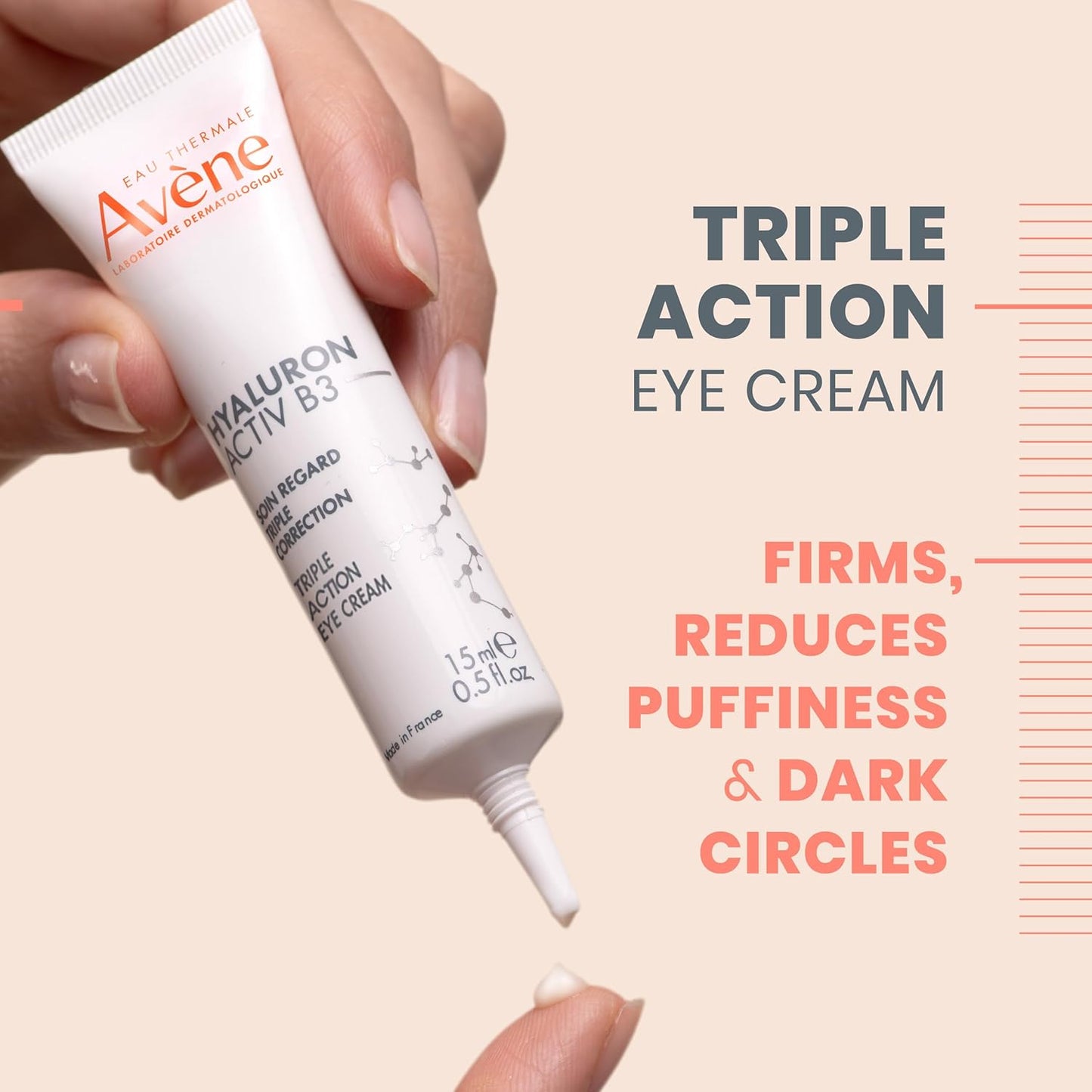 Avene Hyaluron Activ B3 Triple Correction Eye Cream - 15ml Avene