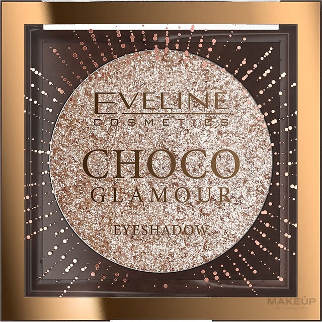 Eveline Cosmetics Choco Glamour Eyeshadow (01 Moon Sparkle)